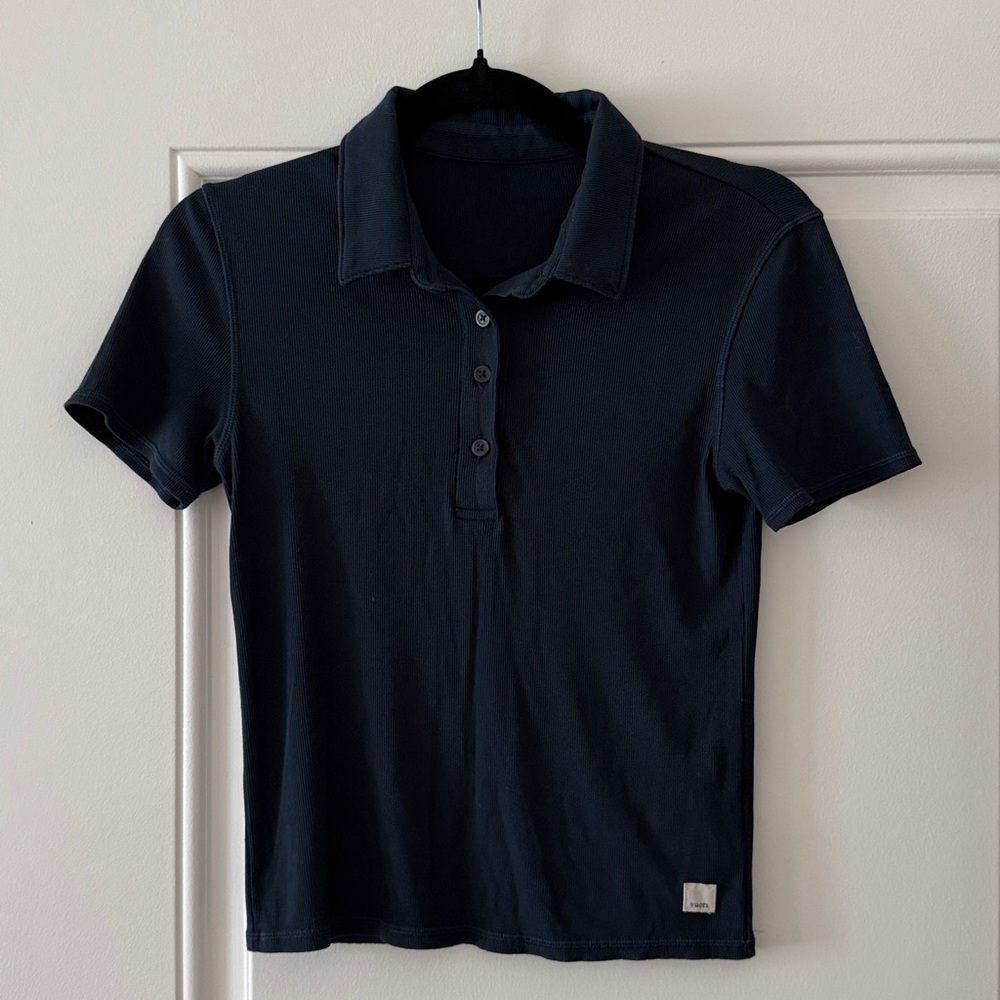 Vuori Navy Blue Polo Shirt